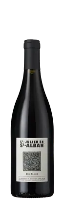 Bottle shot - Eric Texier, St Julien-en-St Alban, Southern Rhône, France