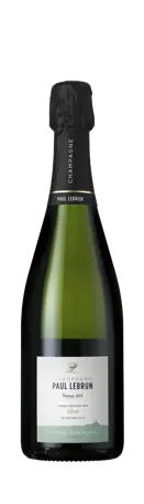 Bottle shot - Paul Lebrun, Blanc De Blancs Brut Nature, Aline La Nature, Champagne, France