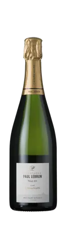 Bottle shot - Paul Lebrun, Blanc De Blancs Brut, L'Irremplaçable, Champagne, France