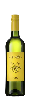 Bottle shot - La Caisse, Blanc, Vin de France, France