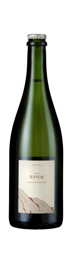 Domaine Plou et Fils, Tuffeau Blanc de Blancs Brut Nature, Vin de France, Loire, France, 2022