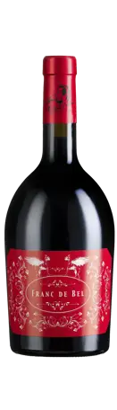Bottle shot - Franc de Bel, Solera Cabernet Franc, Vin de France, Bordeaux, France