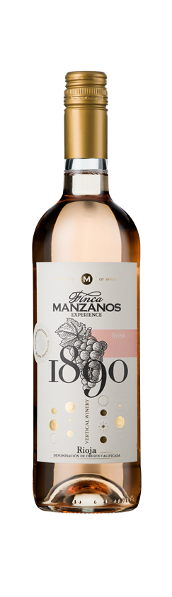 Bodegas Manzanos, 1890 Finca Manzanos Rosado, DOCa Rioja, Spain, 2023