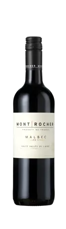 Bottle shot - Mont Rocher, Malbec, Vieilles Vignes, IGP Haute Vallée de l'Aude, France