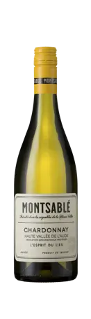 Bottle shot - Montsablé, Chardonnay, IGP Haute Vallée de L'Aude, France