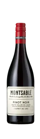 Bottle shot - Montsablé, Pinot Noir, IGP Haute Vallée de L'Aude, France