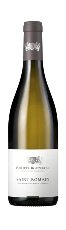 Bottle shot - Domaine Phillipe Bouzereau, Saint Romain Blanc, Côte de Beaune, Burgundy, France