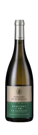 Bottle shot - Domaine de Suremain, Mercurey Blanc 1er Cru, En Sazenay, Côte Chalonnaise, Burgundy, France