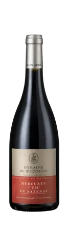 Bottle shot - Domaine de Suremain, Mercurey Rouge 1er Cru, En Sazenay, Côte Chalonnaise, Burgundy, France