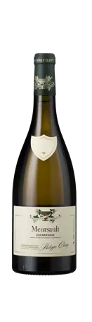 Bottle shot - Domaine Philippe Chavy, Meursault, Les Narvaux, Côte de Beaune, Burgundy, France
