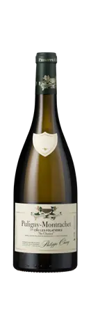 Bottle shot - Domaine Philippe Chavy, Puligny Montrachet 1er Cru, Les Folatières, Côte de Beaune, Burgundy, France
