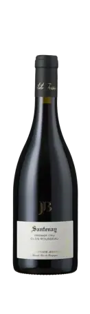 Bottle shot - Jean Baptiste Jessiaume, Santenay Rouge 1er Cru, Clos Rousseau, Côte de Beaune, France