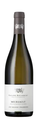 Bottle shot - Domaine Phillipe Bouzereau, Meursault, Grands Charrons, Côte de Beaune, Burgundy, France