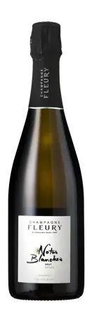 Bottle shot - Champagne Fleury, Notes Blanches Brut Nature, Champagne, France