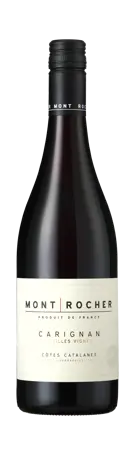 Bottle shot - Mont Rocher, Carignan, Vieilles Vignes, IGP Côtes Catalanes, France