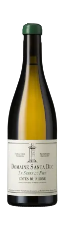 Bottle shot - Domaine Santa Duc, Côtes du Rhône Blanc ,Le Serre du Rieu, France