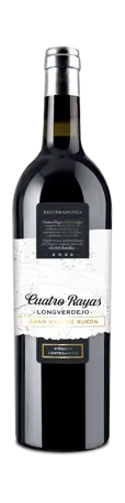 Bottle shot - Cuatro Rayas, Longverdejo, Gran Vino de Rueda, DO Rueda, Spain