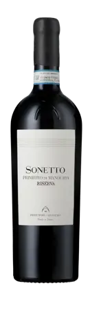 Bottle shot - Produttori Di Manduria, Sonnetto, DOC, Puglia, Italy