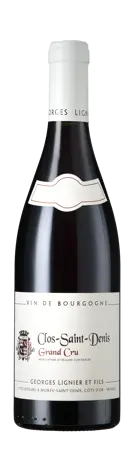 Bottle shot - Domaine Georges Lignier, Clos-St-Denis Rouge Grand Cru, Côte de Nuits, Burgundy, France