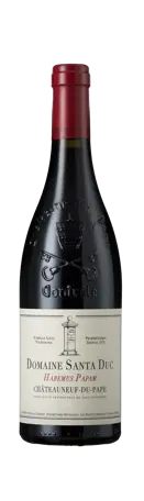 Bottle shot - Domaine Santa Duc, Châteauneuf-du-Pape Rouge, Habemus Papam, Southern Rhône, France