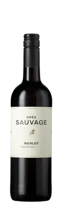 Bottle shot - Orée Sauvage Merlot, IGP Pays D'Oc, France