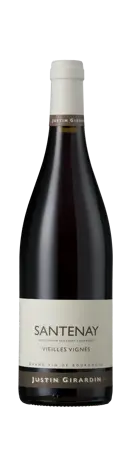 Bottle shot - Domaine Justin Girardin, Santenay Rouge Vieilles Vignes, Burgundy, France