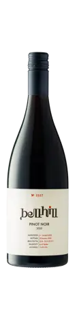 Bottle shot - Bell Hill Vineyard, Pinot Noir, Canterbury, New Zealand
