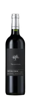 Bottle shot - Château Penin, Bordeaux Supérieur, Rouge Tradition, Bordeaux, France