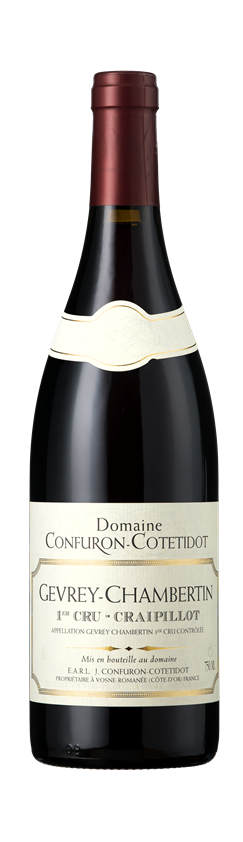 Domaine Confuron-Cotetidot, Gevrey-Chambertin 1er Cru, Craipillot, Burgundy, France, 2016