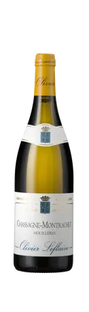 Bottle shot - Olivier Leflaive, Chassagne-Montrachet Blanc, Houillères, Folatières, Burgundy, France
