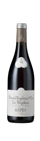 Bottle shot - Domaine Rapet Pere et Fils, Pernand Vergelesses Rouge 1er Cru, Les Vergelesses,