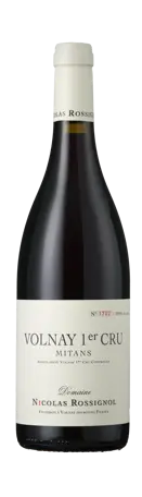 Bottle shot - Domaine Nicolas Rossignol, Volnay 1er Cru, Les Mitans, Burgundy, France