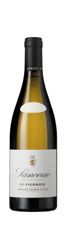 Bottle shot - Domaine Thomas, Sancerre Blanc, Le Pierrier, Loire, France