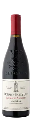 Bottle shot - Domaine Santa Duc, Gigondas, Les Hautes Garrigues, Southern Rhône, France