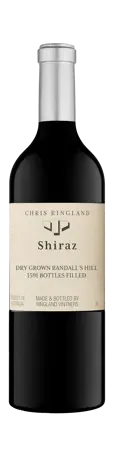 Bottle shot - Chris Ringland, Dry Grown Randall's Hill Barossa Shiraz, Barossa Valley, Australia