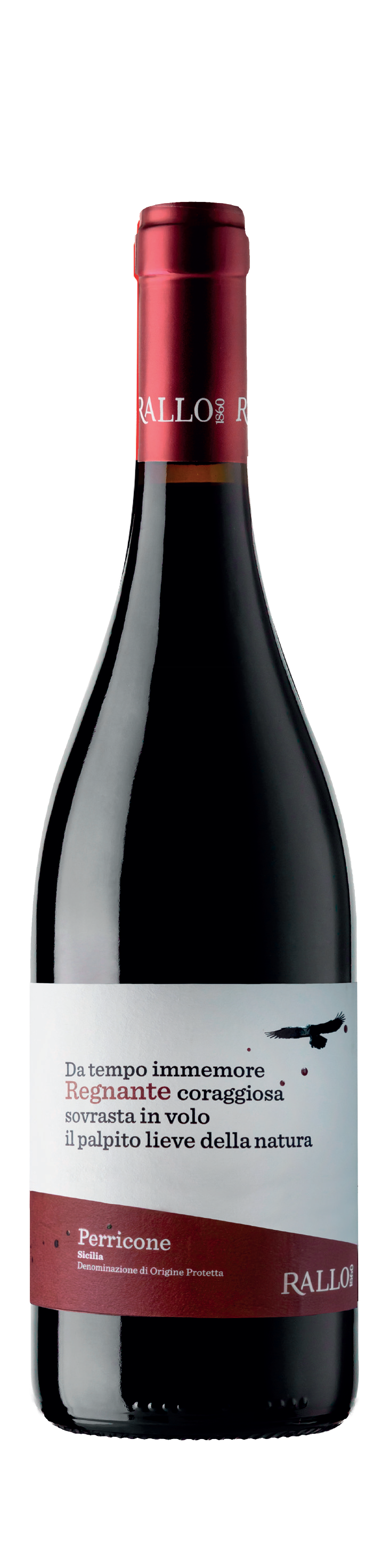 Bottle shot - Rallo Azienda Agricola, Regnante, Perricone, DOP Sicilia, Italy