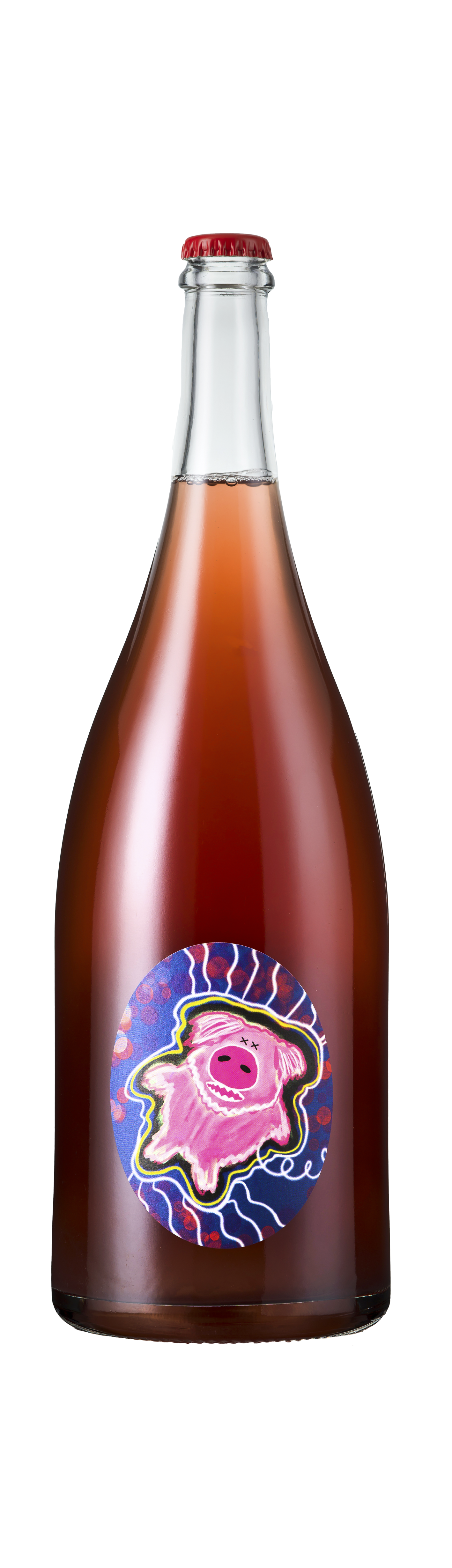 Bottle shot - Wildman Wine, Piggy Pop Pét-Nat Organic, South Australia, Australia (150cl.)