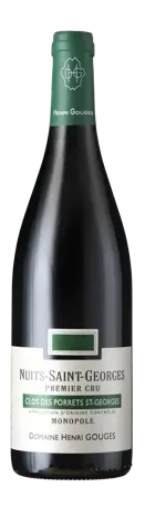 Bottle shot - Domaine Henri Gouges, Nuits St George 1er Cru Clos des Porrets, Burgundy, France