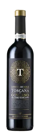 Bottle shot - Le Chiantigiani, Loggia del Sole, Rosso Tuscano Governo All'Uso, Toscana IGT, Italy