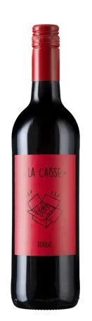 Bottle shot - La Caisse, Rouge, Vin de France, France