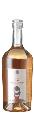 Bottle shot - Mora & Memo, é Rosato Isola dei Nuraghi IGT, Sardinia, Italy