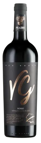 Bottle shot - Pradio, VG Rosso, IGT Friuli Venezia Giulia, Italy