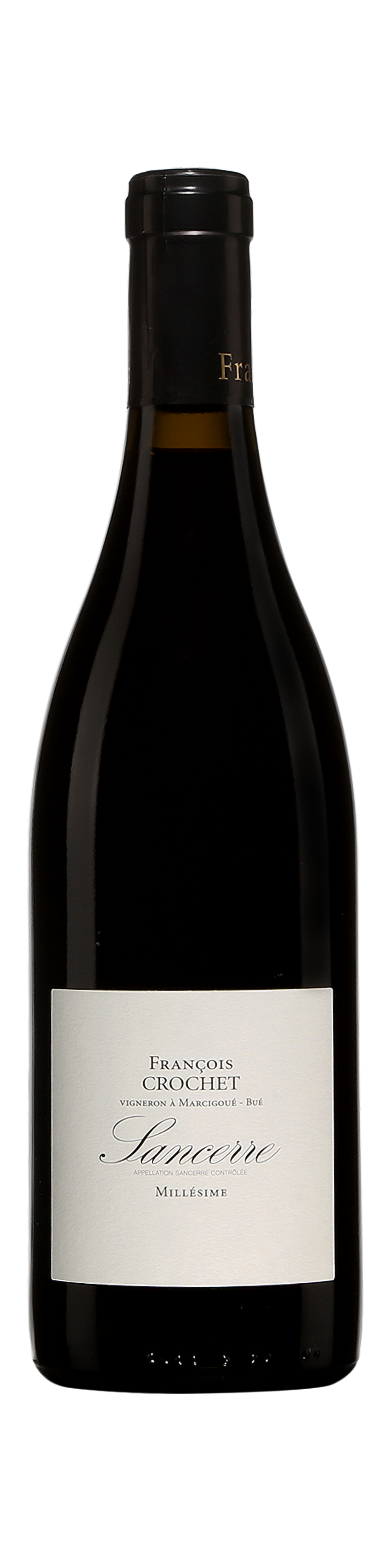 Bottle shot - Domaine Francois Crochet, Sancerre Rouge, Loire, France