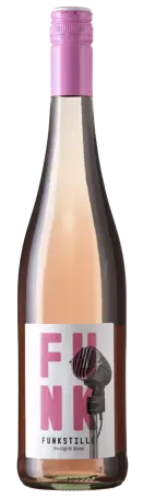 Bottle shot - Funkstille, Zweigelt Rosé, Niederösterreich, Austria