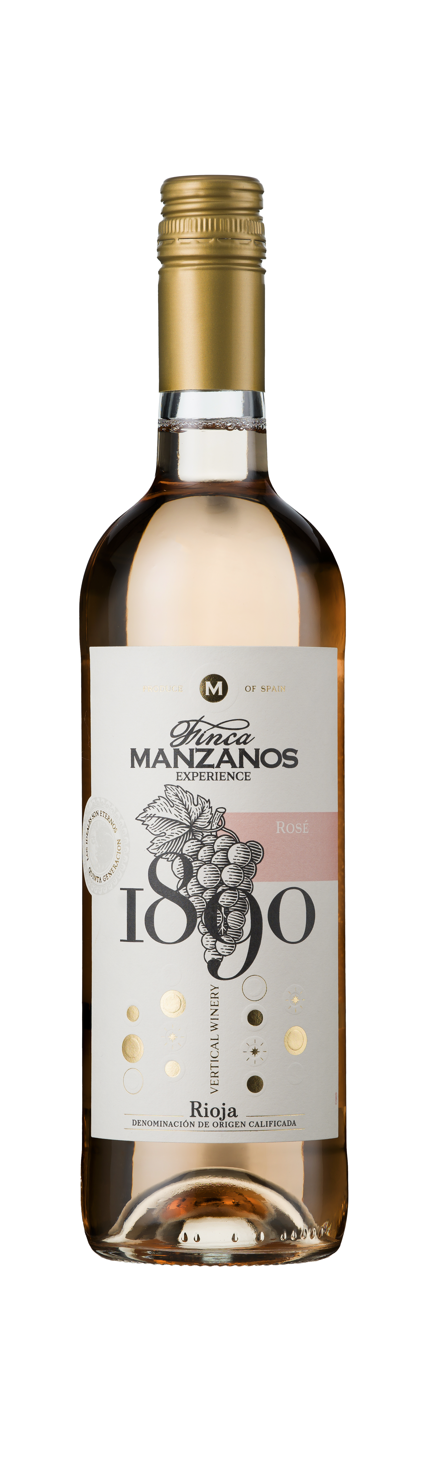 Bottle shot - Bodegas Manzanos, 1890 Finca Manzanos Rosado, DOCa Rioja, Spain