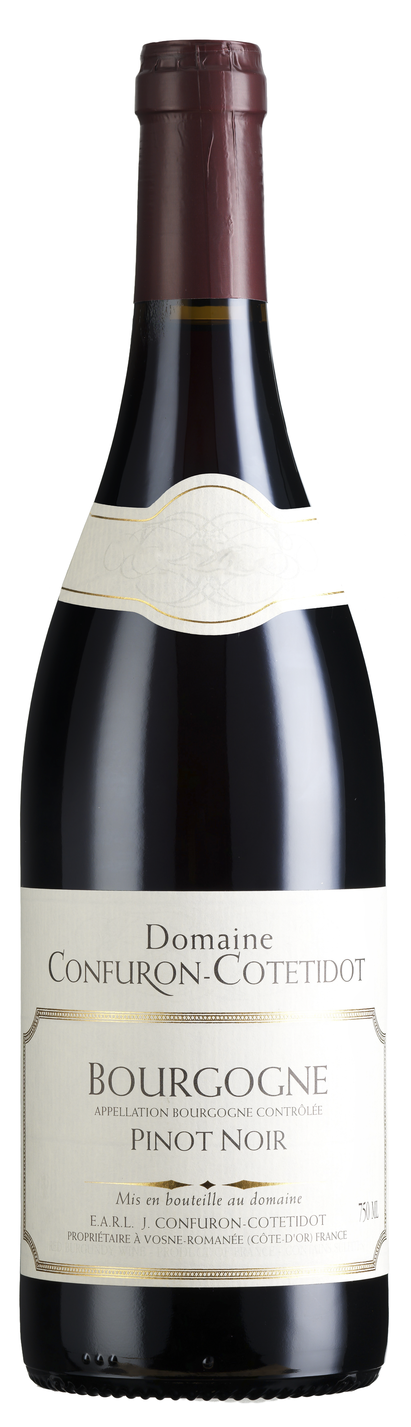 Bottle shot - Confuron Cotetidot, Bourgogne Rouge, Burgundy, France