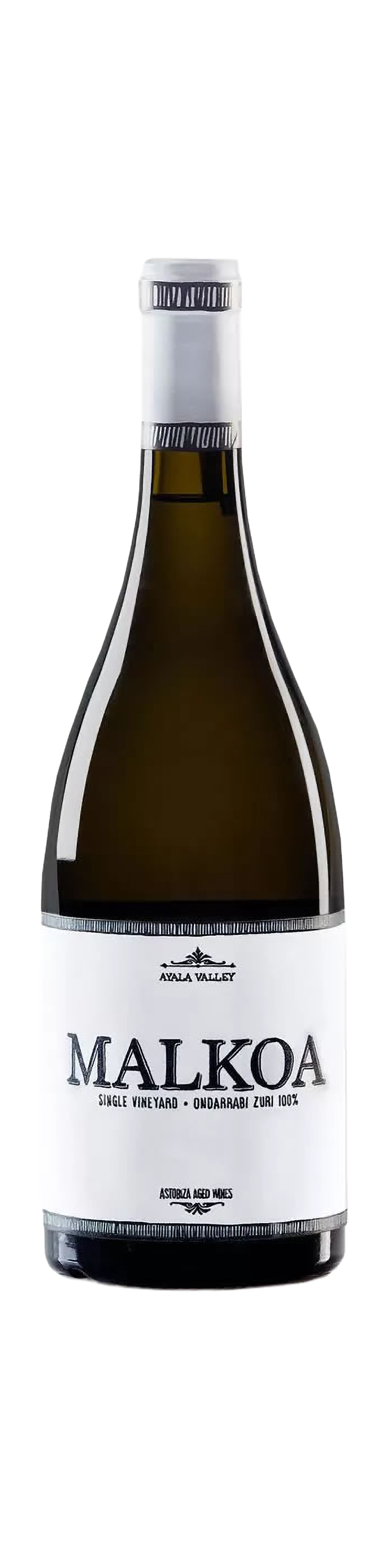 Bottle shot - Astobiza, Malkoa White, DO Arabako Txakolina, Spain