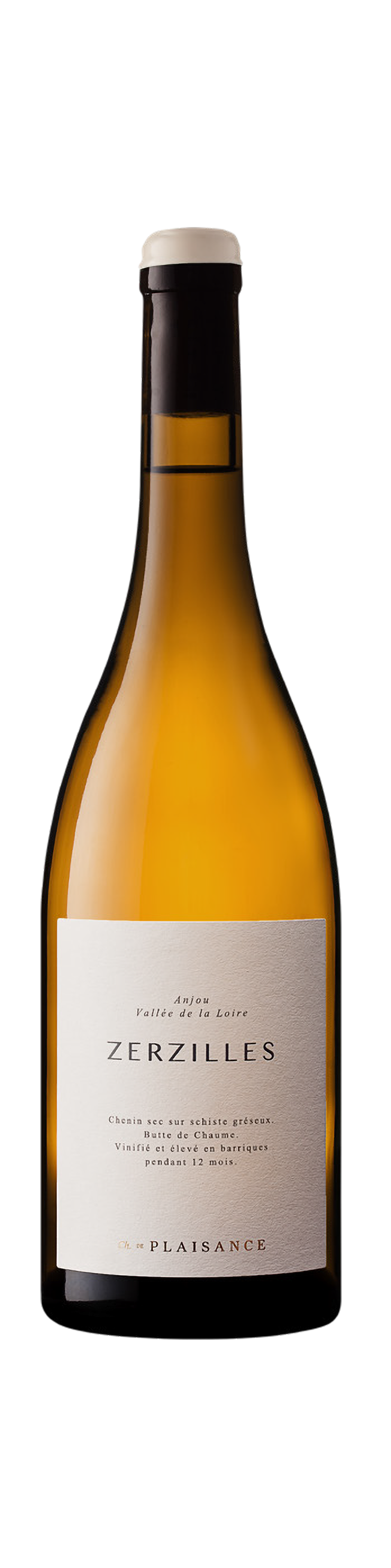 Bottle shot - Chateau de Plaisance, Anjou Blanc, Zerzilles, Rochefort-Sur-Loire, Anjou-Saumur, Loire, France