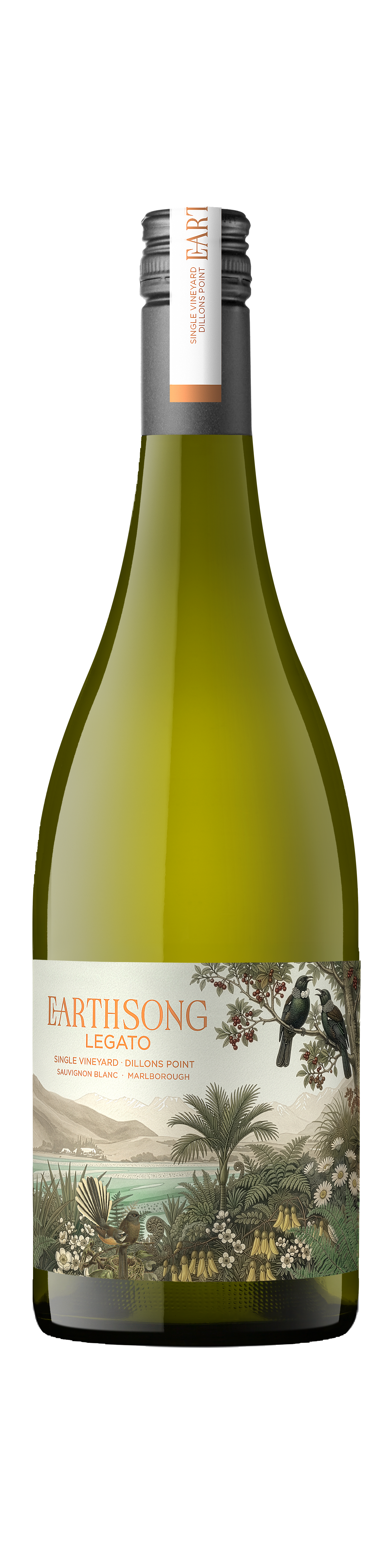 Earthsong, Legato, Single Vineyard Sauvignon Blanc, Dillons Point, New Zealand