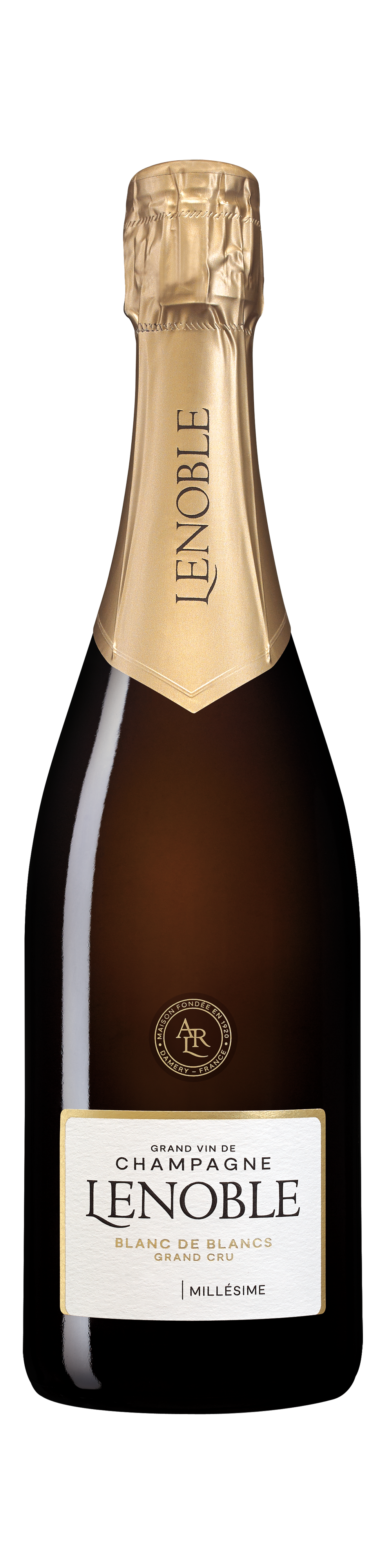 Bottle shot - Champagne Lenoble, Millésime Collection Blanc de Blancs Grand Cru, Champagne, France